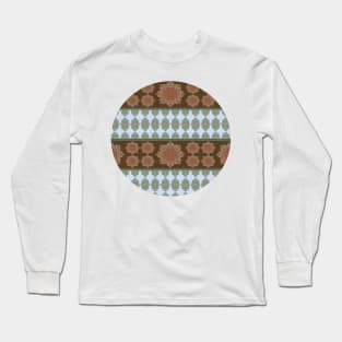 Arabesque Pattern (Decorative Border) Long Sleeve T-Shirt